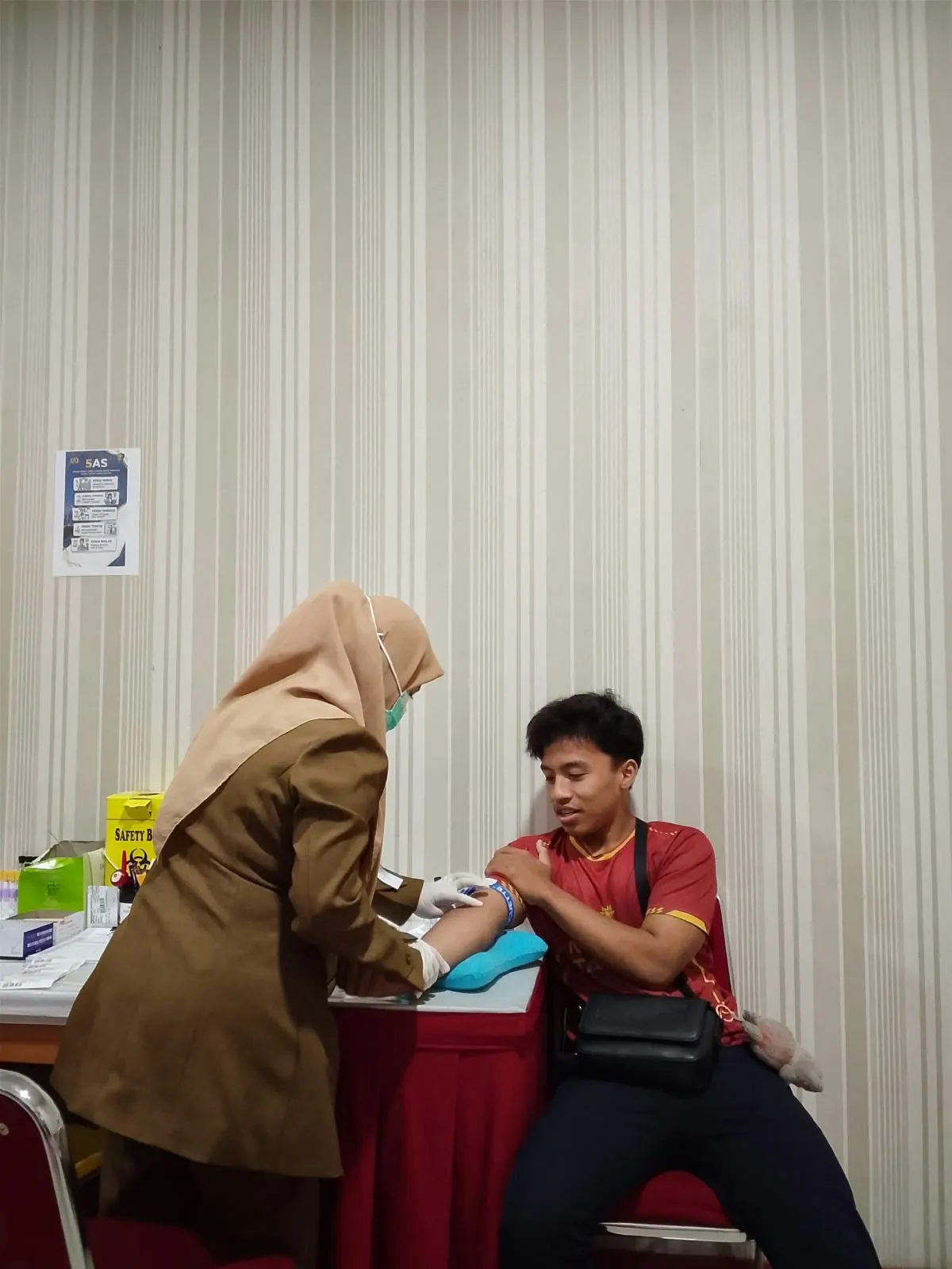 Dokumentasi pemeriksaan kesehatan siswa