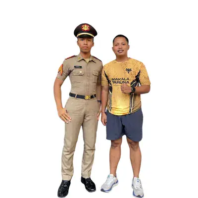 Naufal S, alumni Makala Taruna jalur AKMIL